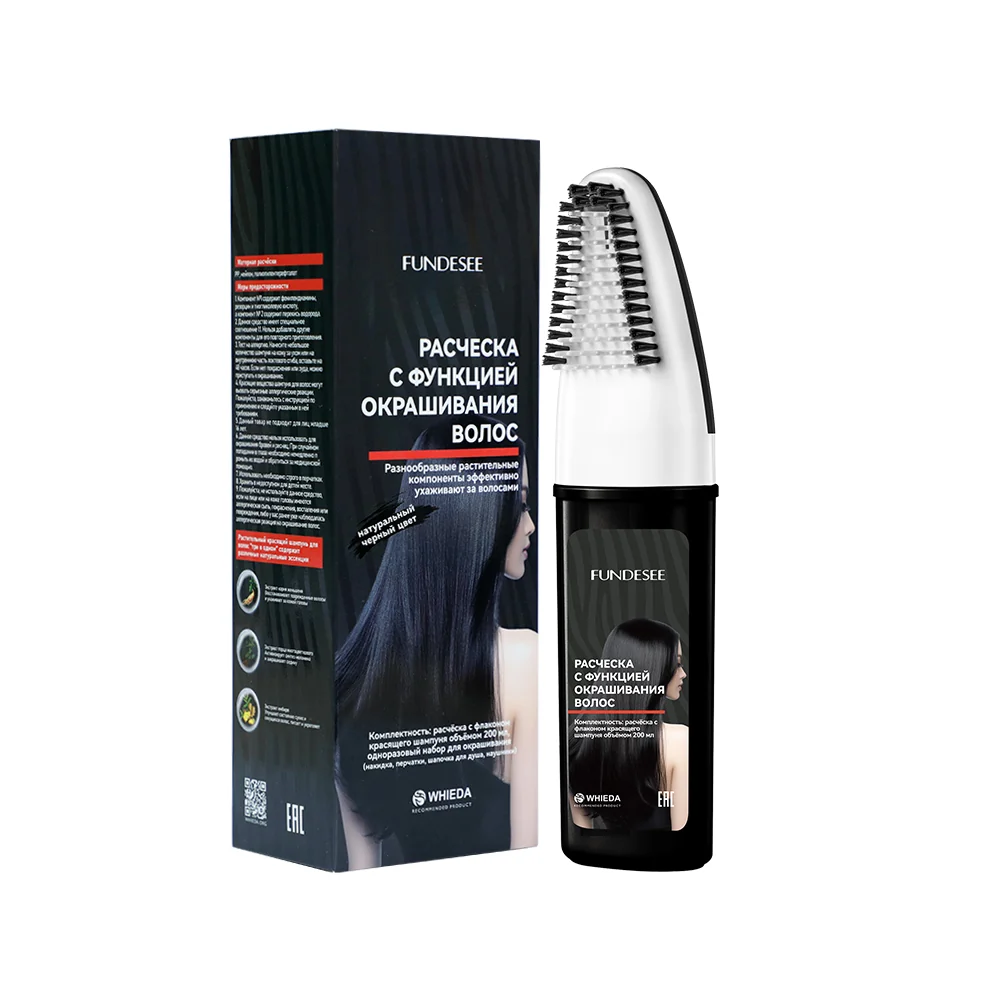 Kamm mit Haarfärbefunktion